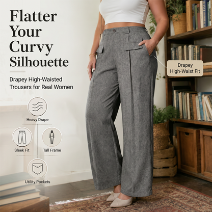 ✨Women's High-Waisted Suit Pants – Elegant Fit & Effortless Smart Style 🤍