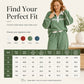 Women's Stripe Patchwork Sweatshirt & Wide-Leg Pants Set