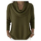Elegant Drape Knit Sweater