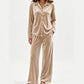 Women’s Casual Velvet 2-Piece Lounge Set