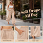 ✨🛍️Fresh Drop - Casual Wide-Leg Pants with Functional Pockets – Easy Styling from Coffee Runs to Resort Walks