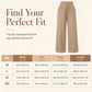 ✨🛍️Fresh Drop - Casual Wide-Leg Pants with Functional Pockets – Easy Styling from Coffee Runs to Resort Walks