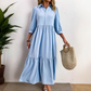 Women's Solid Color Loose Dress