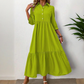 Women's Solid Color Loose Dress