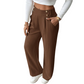 Women's High-Waist Wide-Leg Trousers
