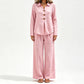 Women's Casual Long-Sleeve Top & Pants 2-Piece Set