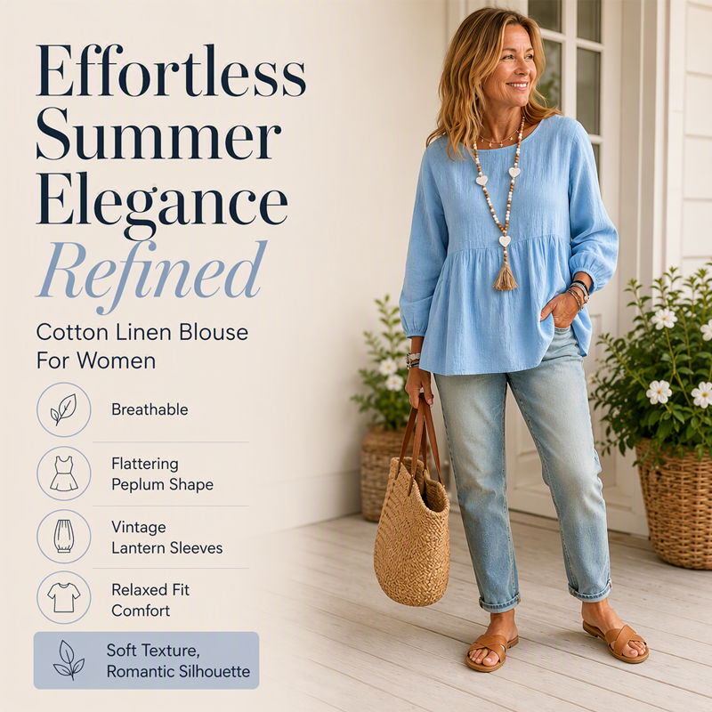 Women's Casual Loose Babydoll Top