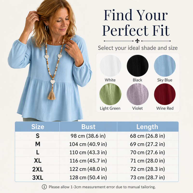 Women's Casual Loose Babydoll Top