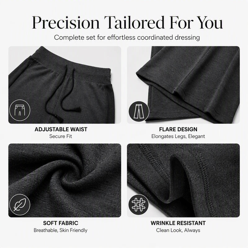 Women's High Waisted Flare Pants
