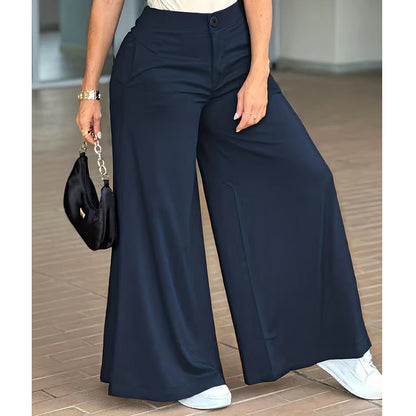 Women’s Comfortable Loose Fit Palazzo Lounge Pants
