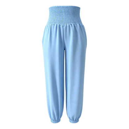 🌸Hot Sale 50% OFF💖Women's Casual Smocked Waist Harem Pants