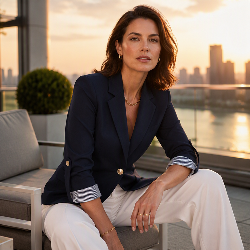 Women's Casual Blazer Jacket