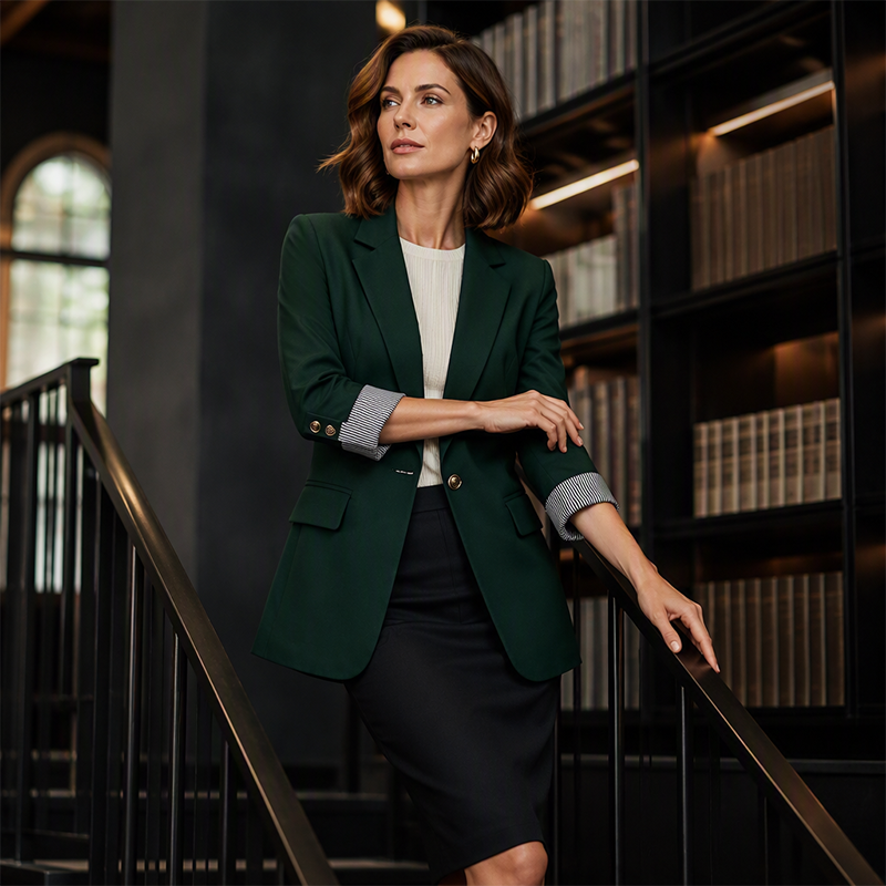 Women's Casual Blazer Jacket