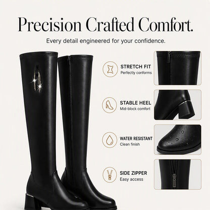 👢Women's Warm Elastic Over-the-Knee Boots ✨