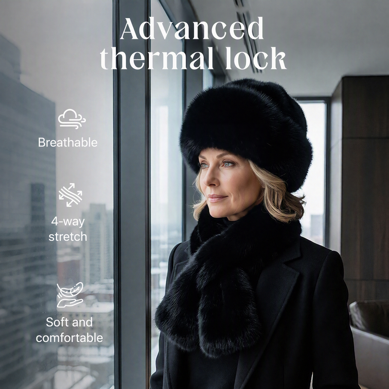 💖Black Friday Mega Deal – 50% off!💖❄️Winter Plush Thickened Scarf and Hat Warm Set