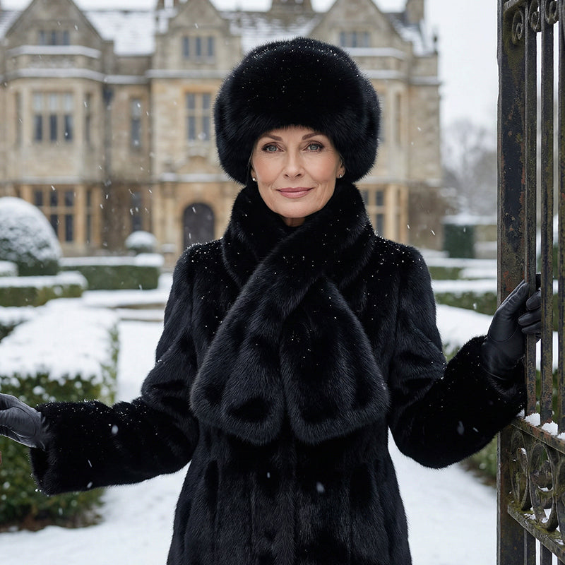 💖Black Friday Mega Deal – 50% off!💖❄️Winter Plush Thickened Scarf and Hat Warm Set