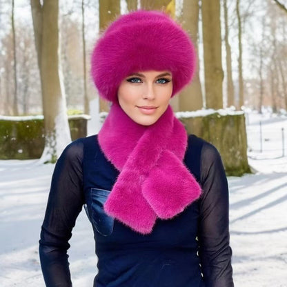 💖Black Friday Mega Deal – 50% off!💖❄️Winter Plush Thickened Scarf and Hat Warm Set