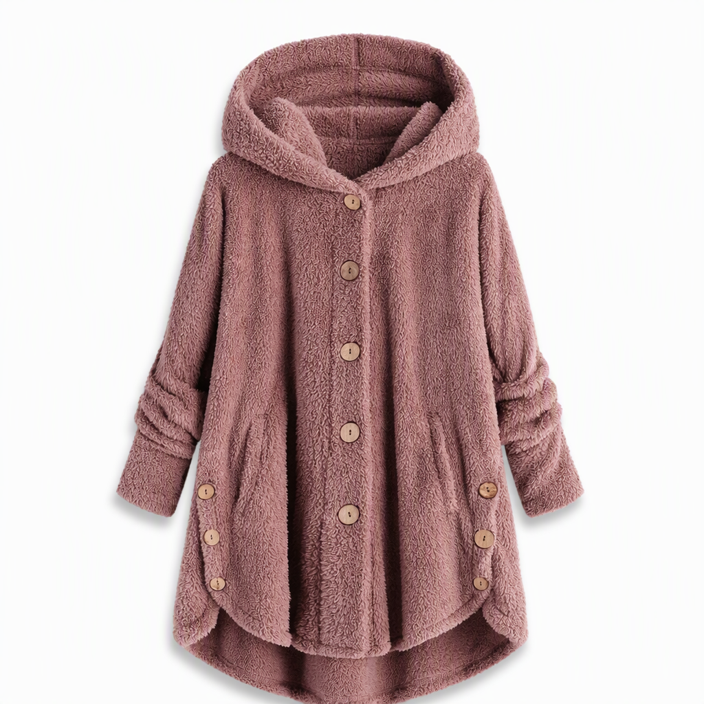 🌸Hot Sale🧥 Women's Plus Size Fleece Hooded Coat – M-4XL & Six Colors | Comfortable & Long-Lasting, Easy to Style ✨