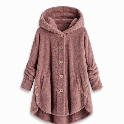 🌸Hot Sale🧥 Women's Plus Size Fleece Hooded Coat – M-4XL & Six Colors | Comfortable & Long-Lasting, Easy to Style ✨