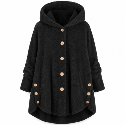 🌸Hot Sale🧥 Women's Plus Size Fleece Hooded Coat – M-4XL & Six Colors | Comfortable & Long-Lasting, Easy to Style ✨