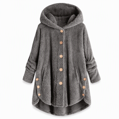 🌸Hot Sale🧥 Women's Plus Size Fleece Hooded Coat – M-4XL & Six Colors | Comfortable & Long-Lasting, Easy to Style ✨