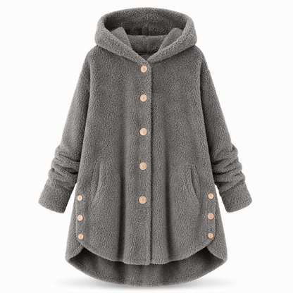 🌸Hot Sale🧥 Women's Plus Size Fleece Hooded Coat – M-4XL & Six Colors | Comfortable & Long-Lasting, Easy to Style ✨