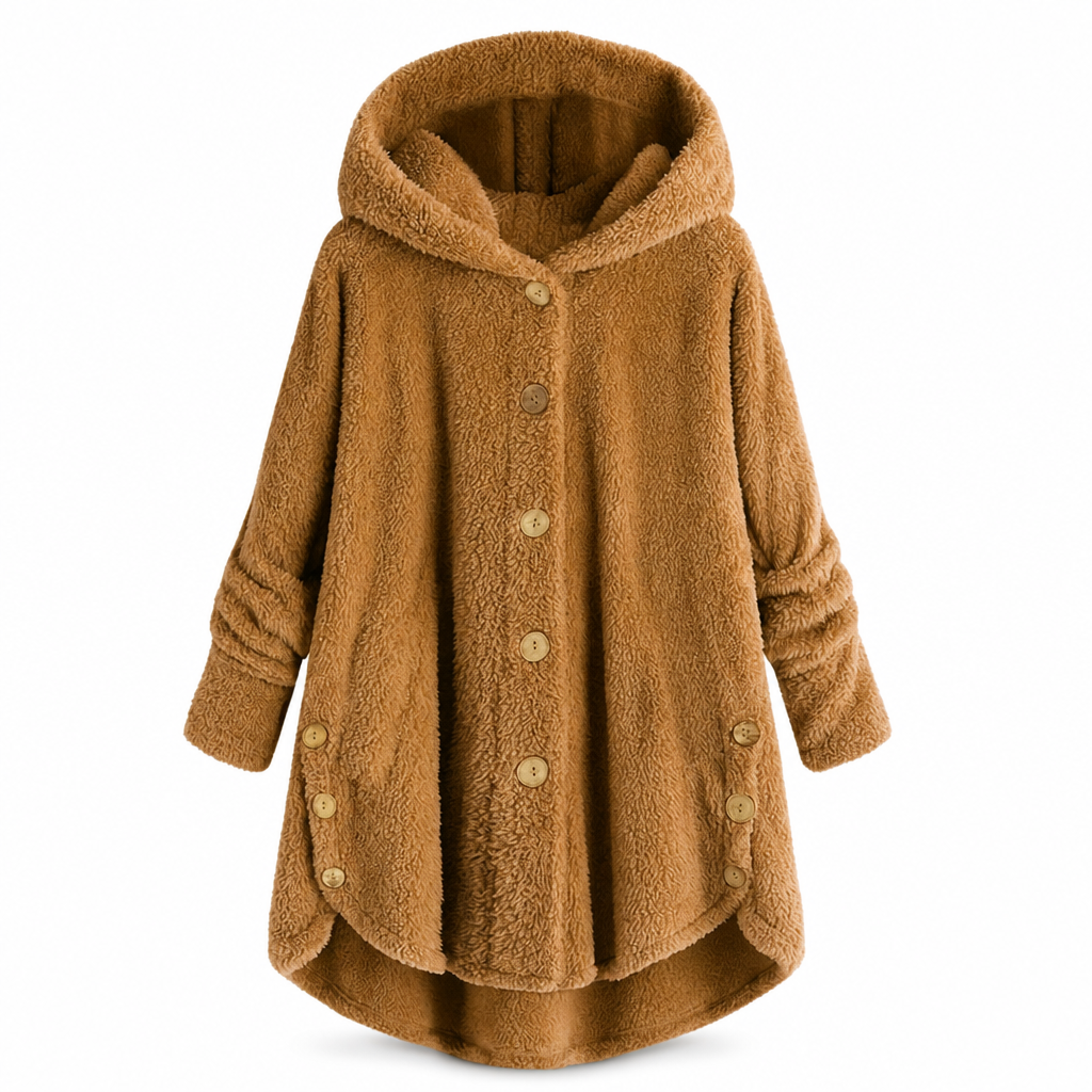 🌸Hot Sale🧥 Women's Plus Size Fleece Hooded Coat – M-4XL & Six Colors | Comfortable & Long-Lasting, Easy to Style ✨