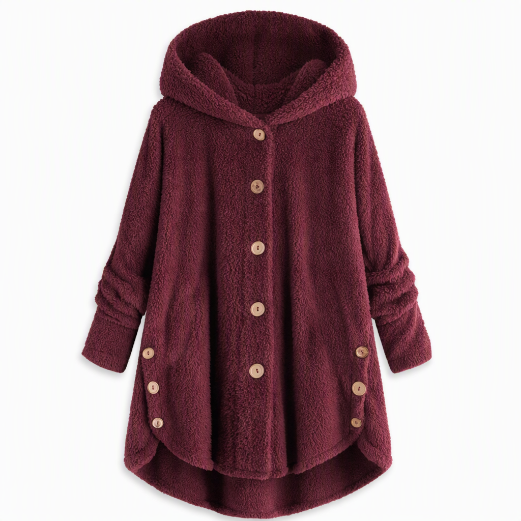 🌸Hot Sale🧥 Women's Plus Size Fleece Hooded Coat – M-4XL & Six Colors | Comfortable & Long-Lasting, Easy to Style ✨
