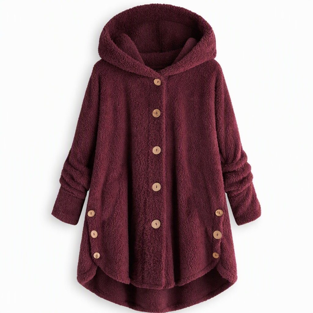 🌸Hot Sale🧥 Women's Plus Size Fleece Hooded Coat – M-4XL & Six Colors | Comfortable & Long-Lasting, Easy to Style ✨