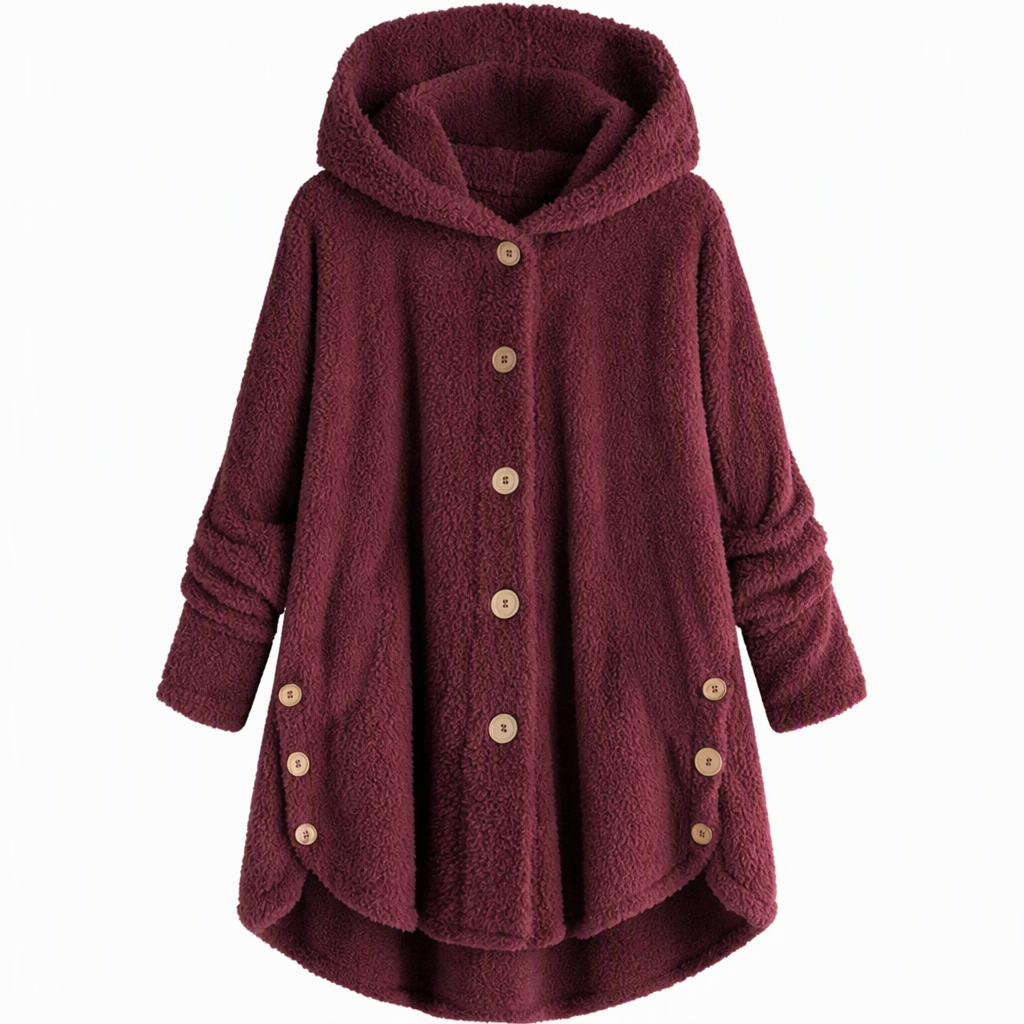 🌸Hot Sale🧥 Women's Plus Size Fleece Hooded Coat – M-4XL & Six Colors | Comfortable & Long-Lasting, Easy to Style ✨