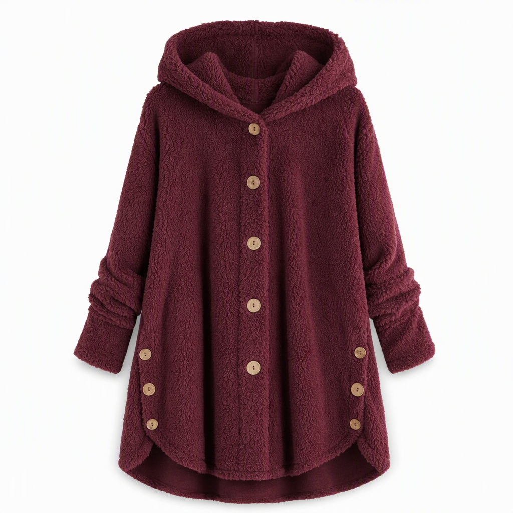 🌸Hot Sale🧥 Women's Plus Size Fleece Hooded Coat – M-4XL & Six Colors | Comfortable & Long-Lasting, Easy to Style ✨