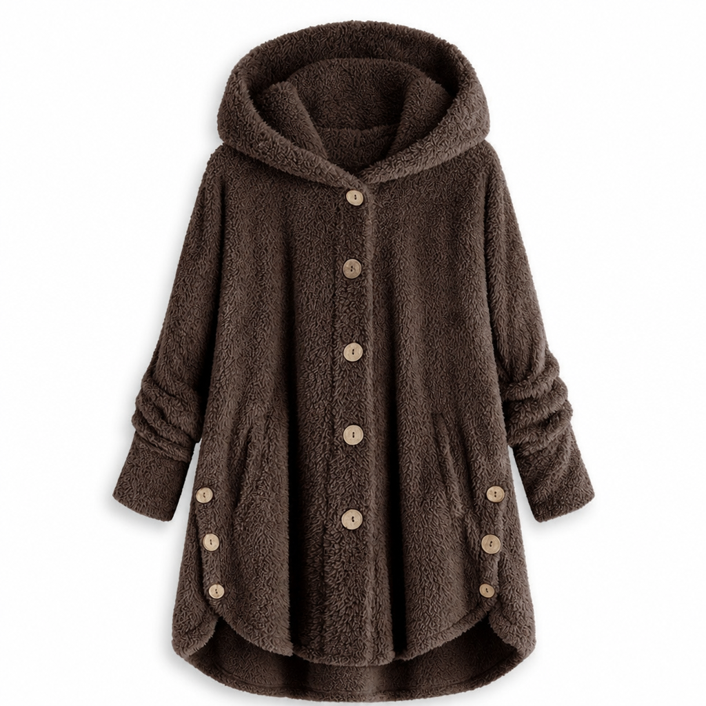 🌸Hot Sale🧥 Women's Plus Size Fleece Hooded Coat – M-4XL & Six Colors | Comfortable & Long-Lasting, Easy to Style ✨