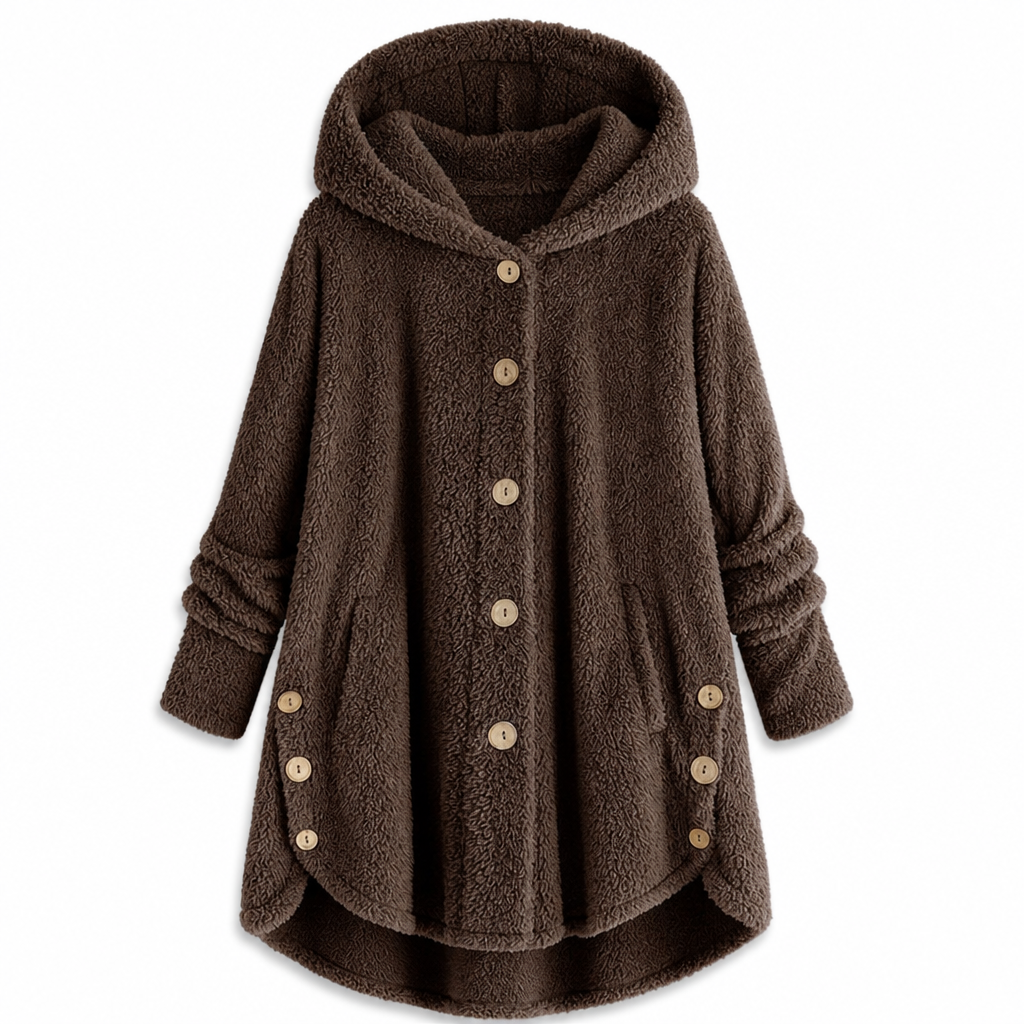 🌸Hot Sale🧥 Women's Plus Size Fleece Hooded Coat – M-4XL & Six Colors | Comfortable & Long-Lasting, Easy to Style ✨