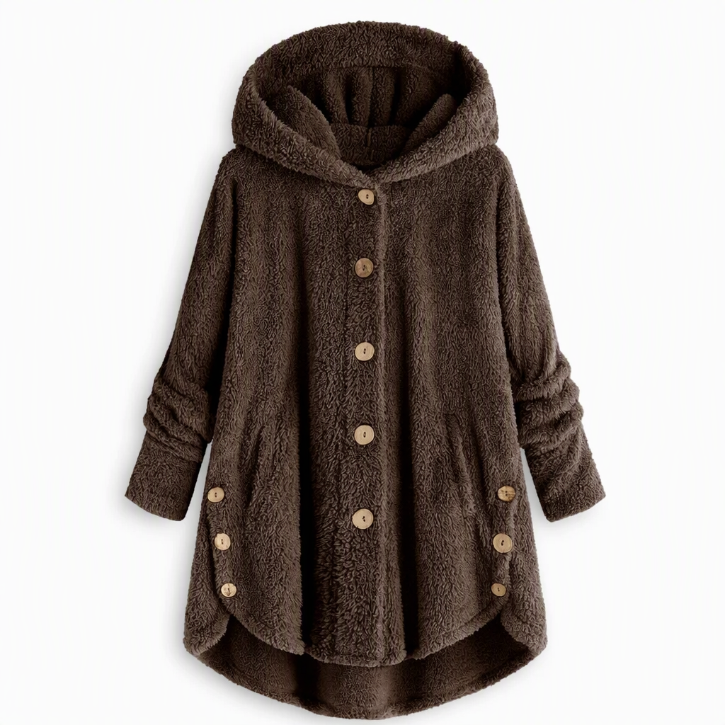 🌸Hot Sale🧥 Women's Plus Size Fleece Hooded Coat – M-4XL & Six Colors | Comfortable & Long-Lasting, Easy to Style ✨