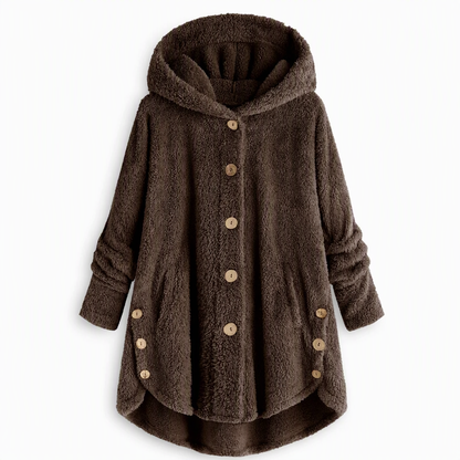 🌸Hot Sale🧥 Women's Plus Size Fleece Hooded Coat – M-4XL & Six Colors | Comfortable & Long-Lasting, Easy to Style ✨