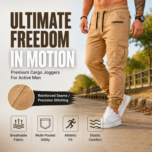 ⏰ Last Day of the Sale – 50% OFF ✨Men's Casual Slim Fit Cargo Pants