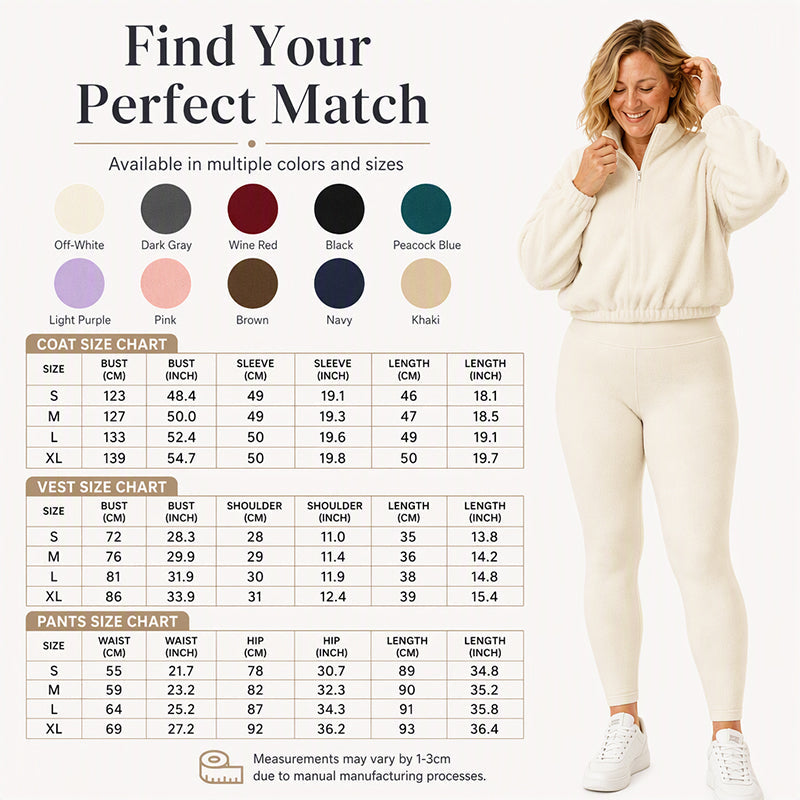 Women's Cozy 3-Piece Athletic Set