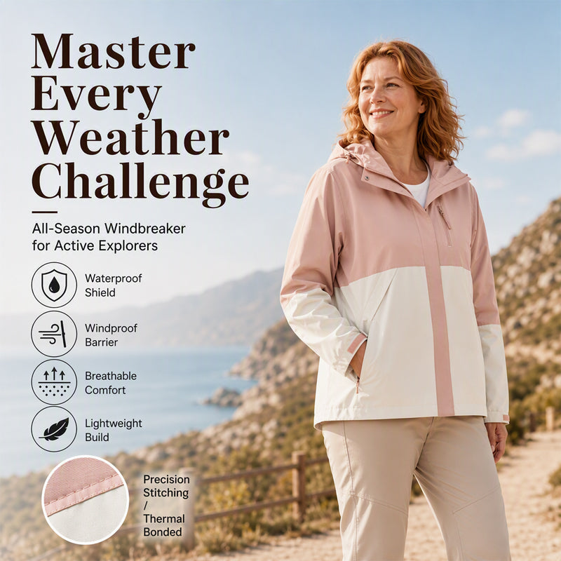 Unisex Outdoor Windproof Waterproof Jacket
