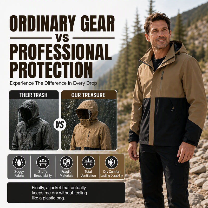 Unisex Outdoor Windproof Waterproof Jacket