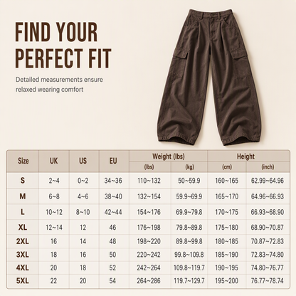 ⏰ Last Day of the Sale – 50% OFF ✨Women's High Waisted Wide Leg Baggy Cargo Pants with Utility Pockets Loose Fit Cotton Blend Trousers