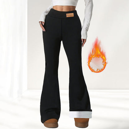 ⏰ Last Day of the Sale – 50% OFF ✨Women's Plush-Lined Flare Leggings