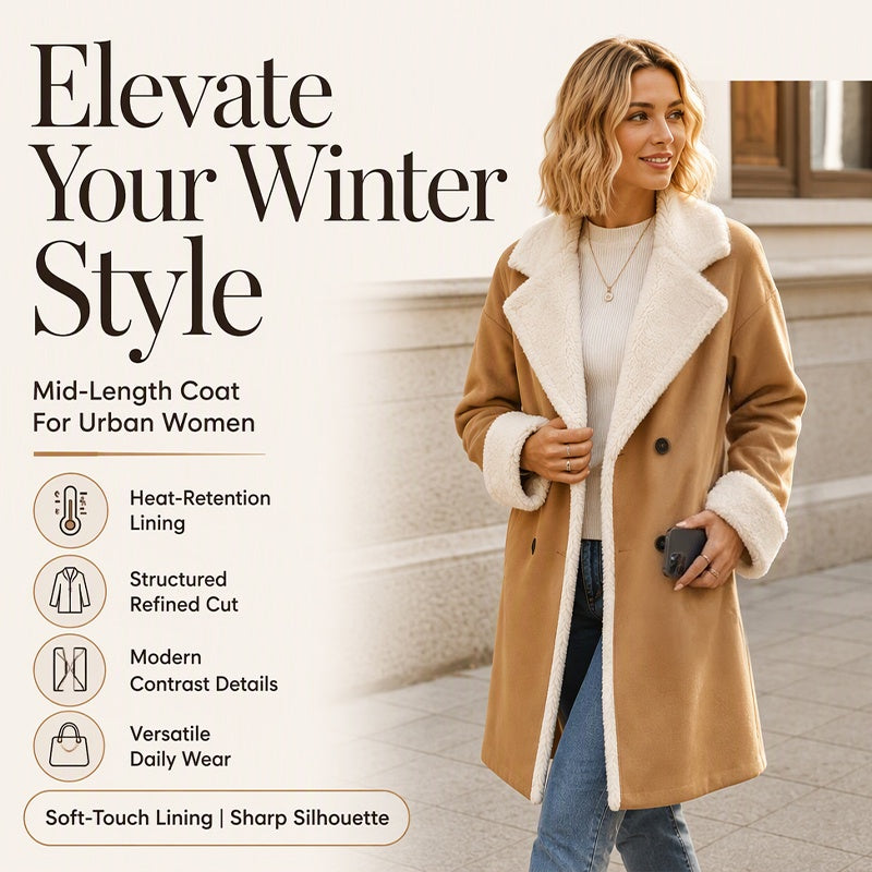 Women's Winter Elegant Woolen Coat