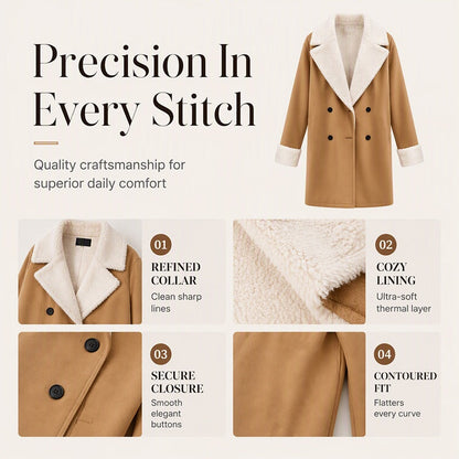 Women's Winter Elegant Woolen Coat