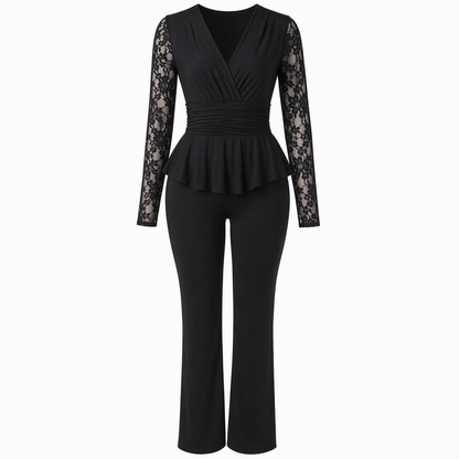 ⏰ Last Day of the Sale – 50% OFF ✨Women's Chic Two-Piece Pants Set
