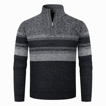 ✨Limited stock available, don’t miss out!🎉Men’s winter checked knitted cardigan with hood and fleece lining