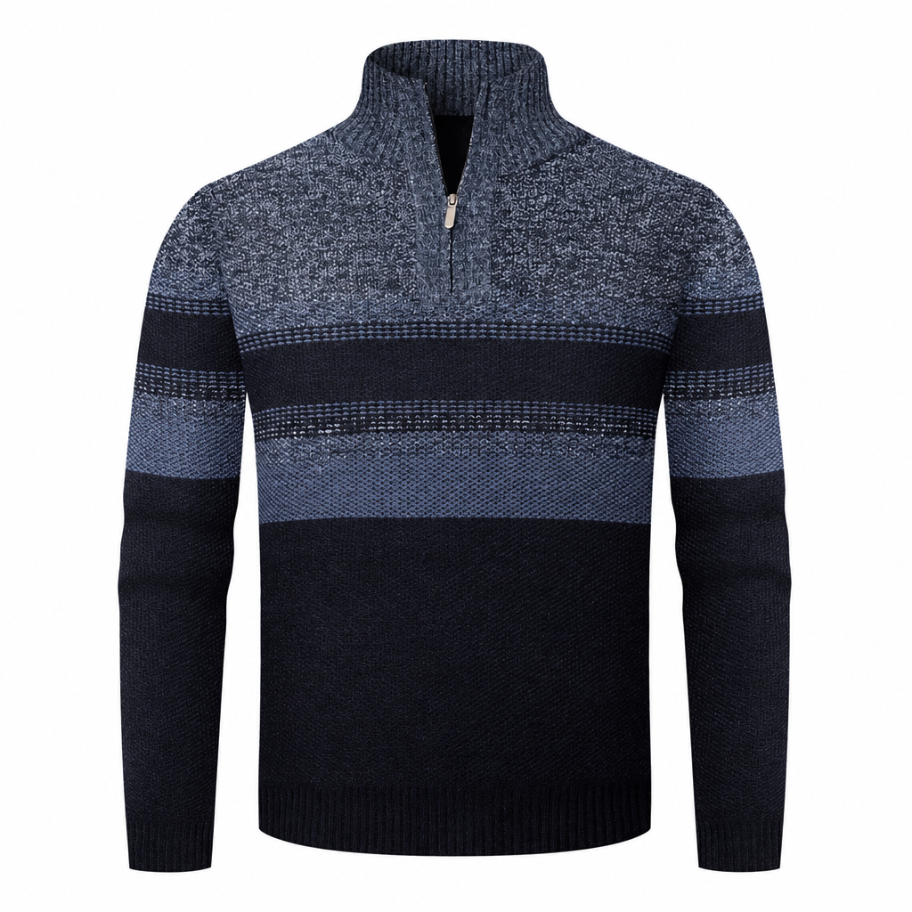 ✨Limited stock available, don’t miss out!🎉Men’s winter checked knitted cardigan with hood and fleece lining