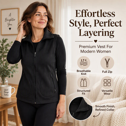 ⏰ Seasonal changeover sale: 50% off – quality at half the price! ✨Women's Winter Thermal Stand Collar Vest