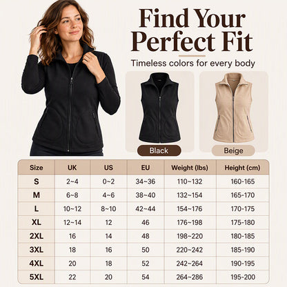 ⏰ Seasonal changeover sale: 50% off – quality at half the price! ✨Women's Winter Thermal Stand Collar Vest