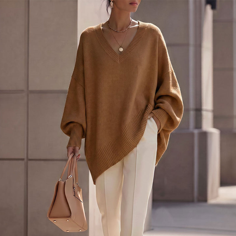 ⏰ Seasonal changeover sale: 50% off – quality at half the price! ✨Women's Mid Length Knit Sweater