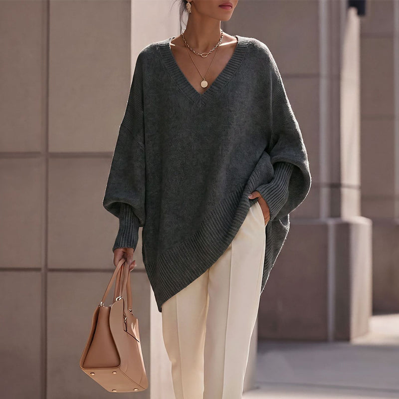 ⏰ Seasonal changeover sale: 50% off – quality at half the price! ✨Women's Mid Length Knit Sweater